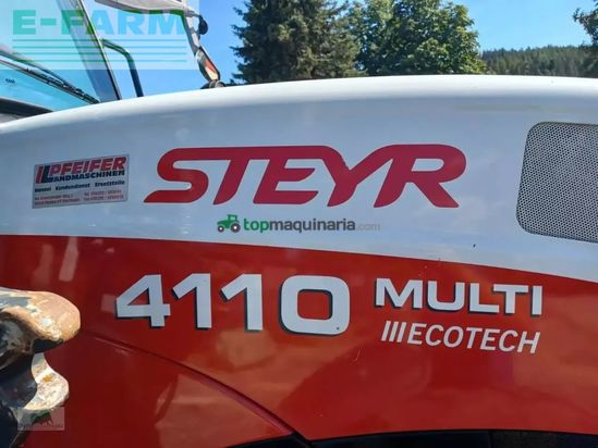 Tractor agrícola - Steyr - 4110 multi et