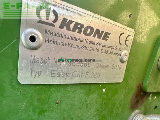 Cortacésped manual - Krone - easy cut f 320