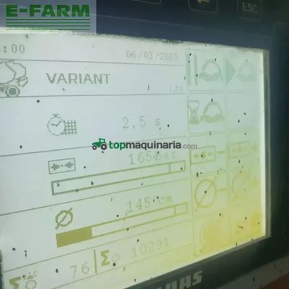 Empacadora gigant - Claas - variant 480 rc