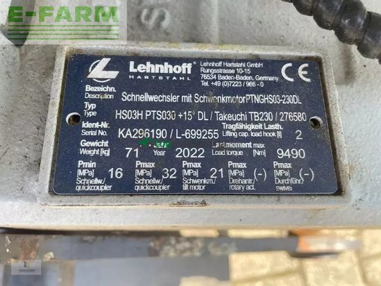 Excavadora - Takeuchi - tb 225 v4