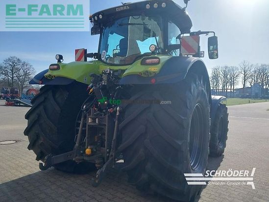 Tractor agrícola - Claas - axion 870 cmatic | frontzapfwelle | rtk