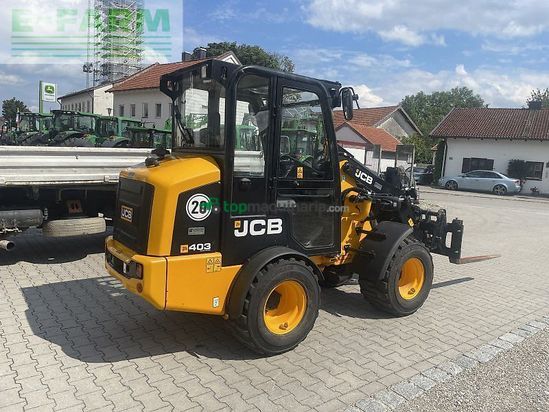 Minicargadora - JCB - smart power+ gabel