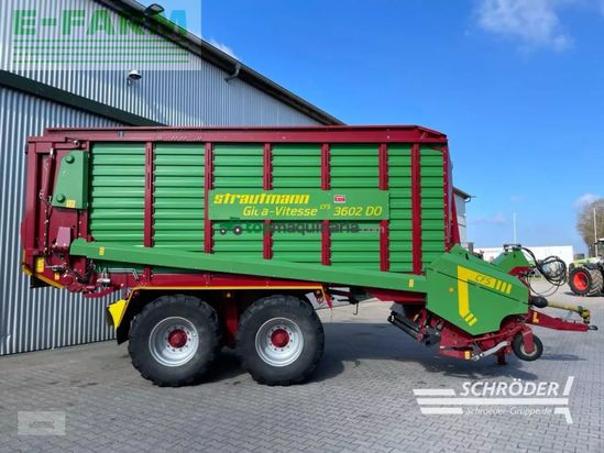 Remolqu agrícola - Strautmann - giga-vitesse cfs 3602 do