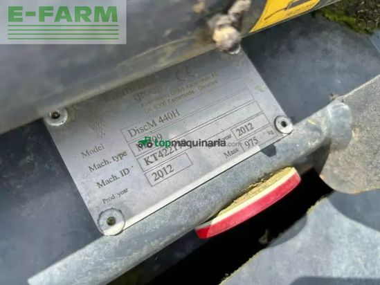 Cortacésped manual - Deutz-Fahr - discmaster 440h