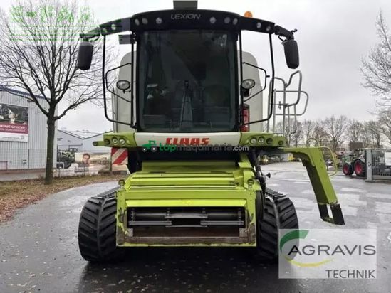 Cosechadora de Cereal - Claas - lexion 670 terra trac + sw v750 + tw