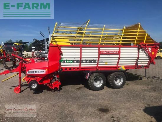 Remolqu agrícola - Pöttinger - euroboss 330 h ladewagen