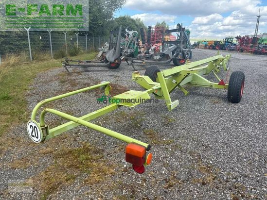 Cabezal - Claas - transportwagen für v750