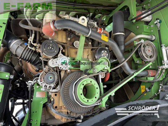 Cosechadora de Cereal - Krone - big x 630 + easyflow + xcollect 750-3