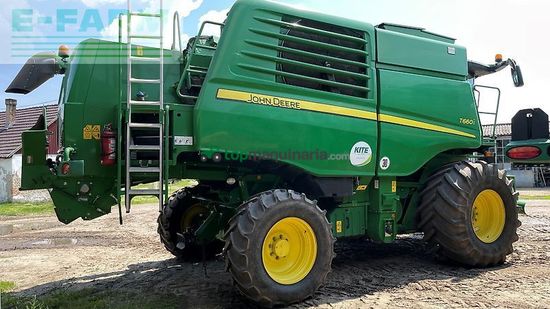 Cosechadora de Cereal - John Deere - t660i 4wd