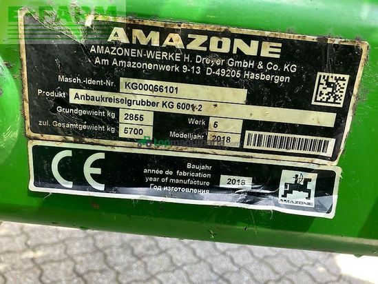 Sembradora - Amazone - avant 6m. - kg600/2