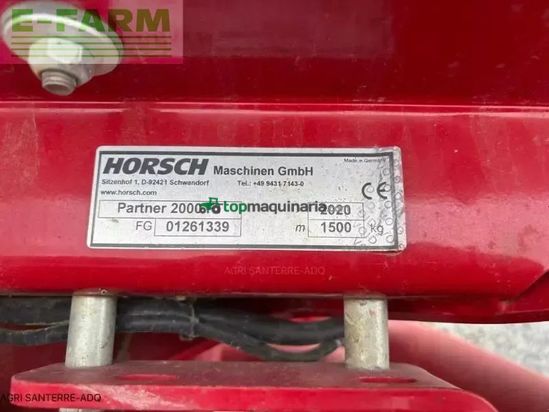 Combinado de siembra - Horsch - partner 2000 ft