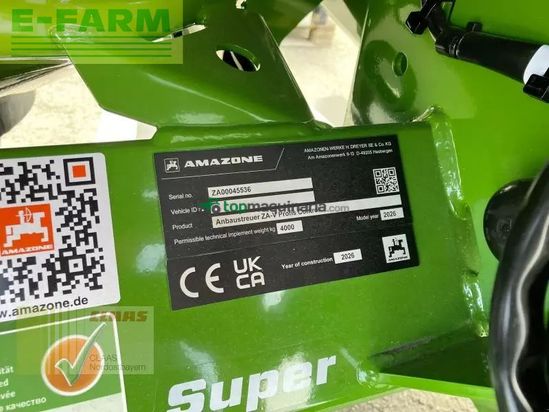 Esparcidor - Amazone - za-v 1400 super profis control