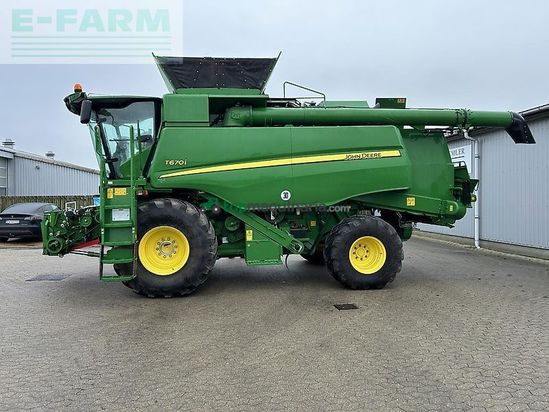 Cosechadora de Cereal - John Deere - t670