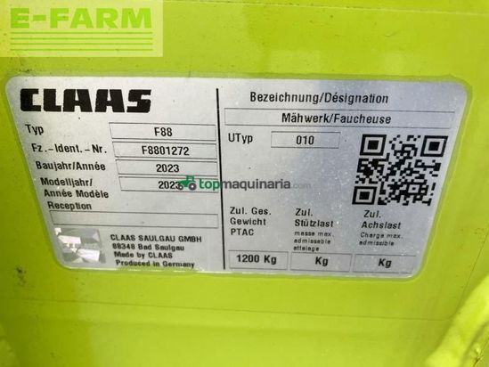 Cortacésped manual - Claas - disco 4400 contour