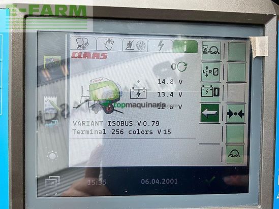 Empacadora gigant - Claas - variant 385 rc