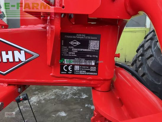 Henificador - Kuhn - gf 502