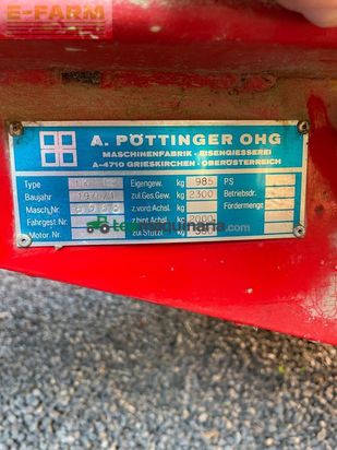 Cinta transportadora de forraje - Pöttinger - lw 12