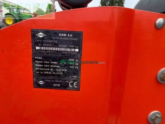 Cortacésped manual - Kuhn - fc 3160 tcd