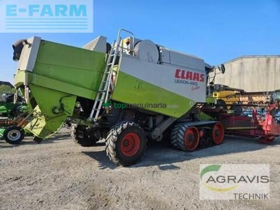 Cosechadora de Cereal - Claas - lexion 460 terra trac