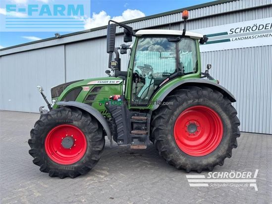 Tractor agrícola - Fendt - 516 vario s4 profi plus
