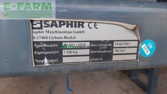 Combinado de siembra - Saphir - ge601 -kundenauftrag-