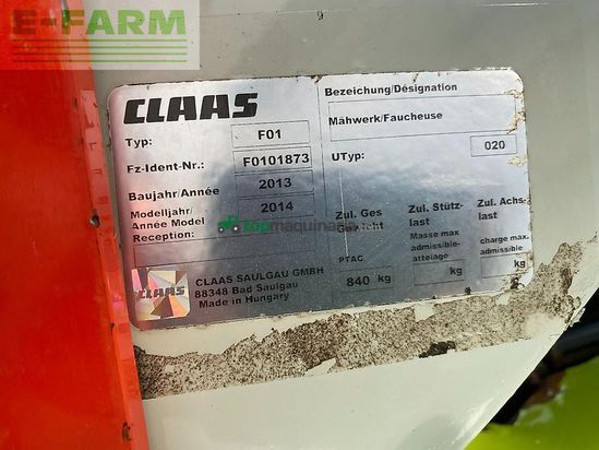Cortacésped manual - Claas - corto 3200 f contour