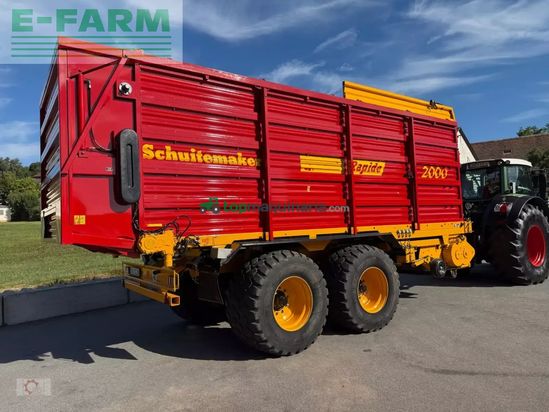Remolqu agrícola - Schuitemaker - rapide 2000 sw