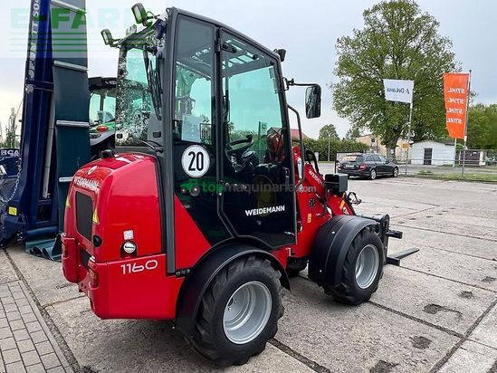 Minicargadora - Weidemann - 1160 kabine, stvzo, hohe hubhoehe