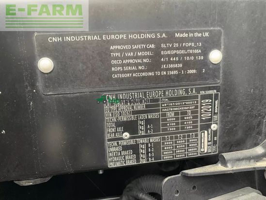 Tractor agrícola - New Holland - t6.165 autocommand t4b