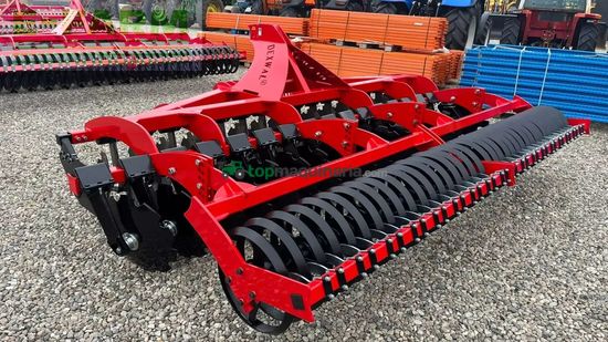 Grada rotativa - Dexwal - 4 m med v-rings pakker og 560mm tallerkner