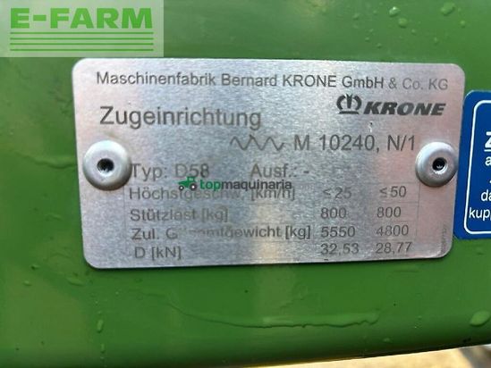 Empacadora gigant - Krone - fortima v 1500 mc