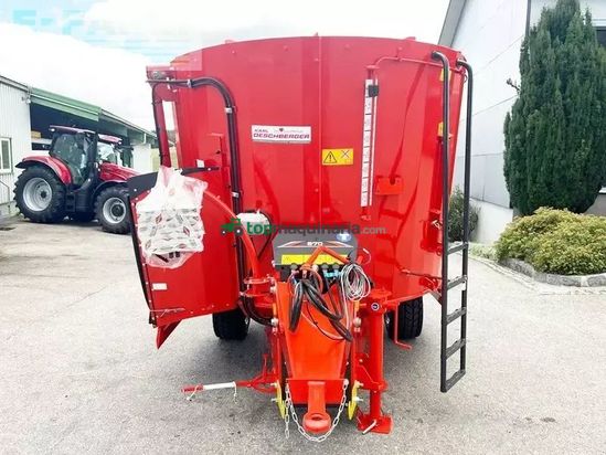 Remolqu esparcidor - Kuhn - euromix i 870 futtermischwagen