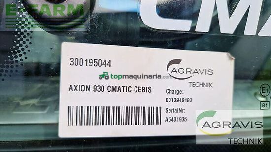 Tractor agrícola - Claas - axion 930 cmatic cebis
