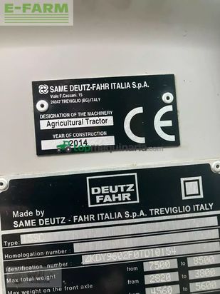 Tractor agrícola - Deutz-Fahr - 5120 ttv