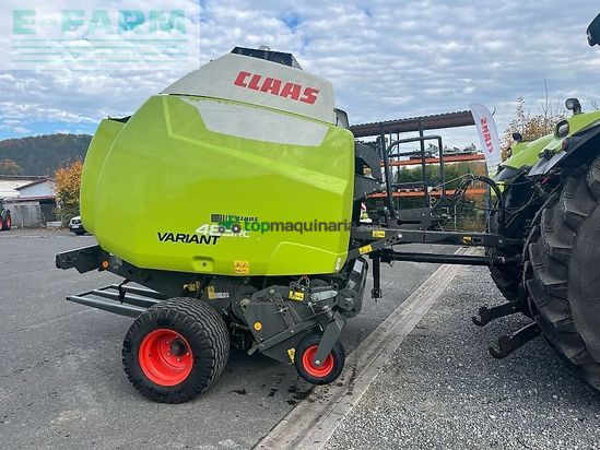 Empacadora gigant - Claas - variant 485 rc pro