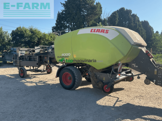 Empacadora gigant - Claas - quadrant 4000