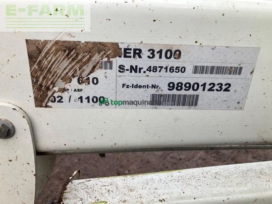 Henificador - Claas - USED LINER 3100