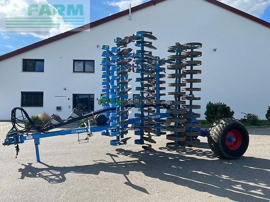 Grada de disco - Lemken - lemken heliodor 8ka600 mit fahrwerk