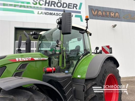 Tractor agrícola -  - 724 gen6 profi plus