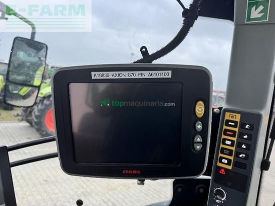 Tractor agrícola - Claas - axion 870 cmatic cebis