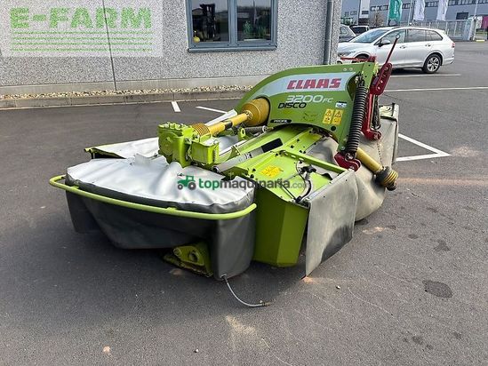 Cortacésped manual - Claas - disco 3200 fc profil