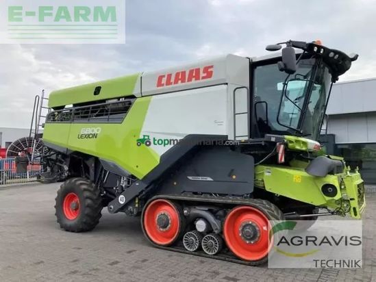 Cosechadora de Cereal - Claas - lexion 6800 terra trac