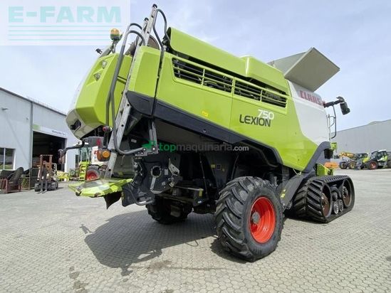 Cosechadora de Cereal - Claas - lexion 750 tt 4wd