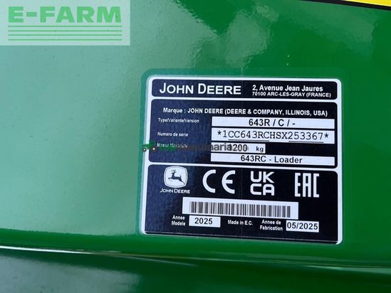 Tractor agrícola - John Deere - 6r150 g5 plus