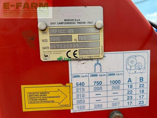 Grada rotativa - Maschio - erpice ds 3000