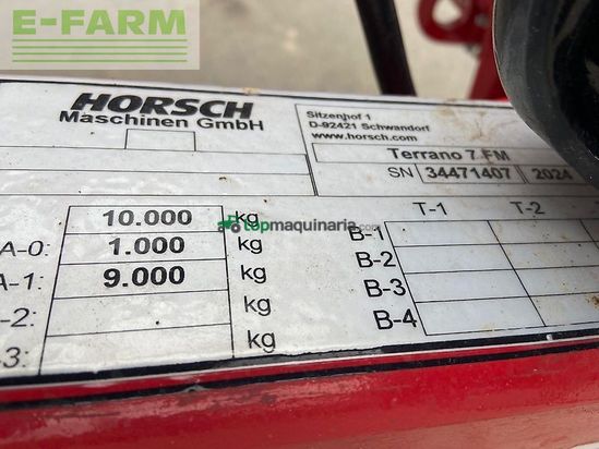Cultivador - Horsch - terrano 7 fm