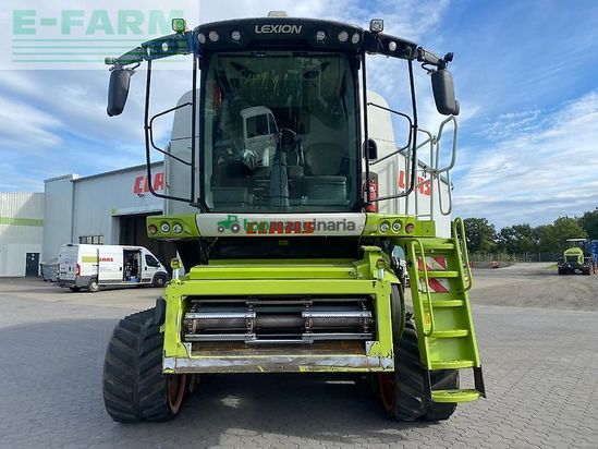 Cosechadora de Cereal - Claas - lexion 770 tt + cemos automatic + v1230