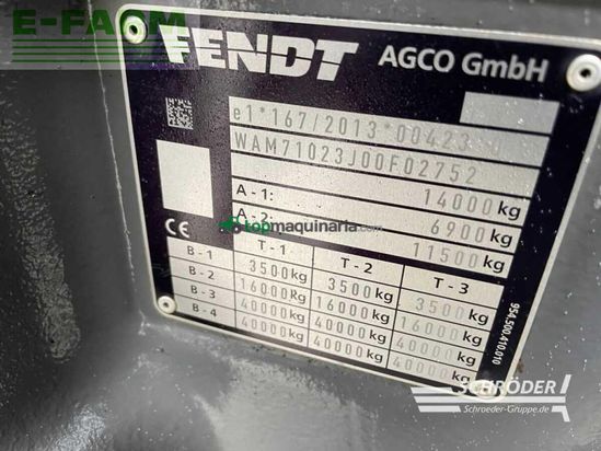 Tractor agrícola - Fendt - 728 gen7 profi plus