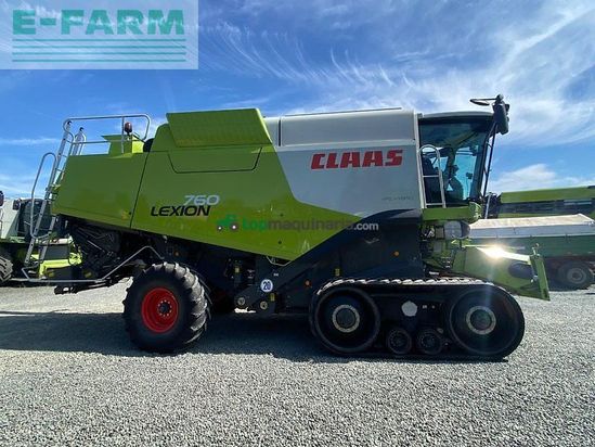 Cosechadora de Cereal - Claas - lexion 760 tt