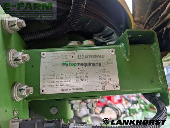 Cosechadora de Cereal - Krone - big x 780